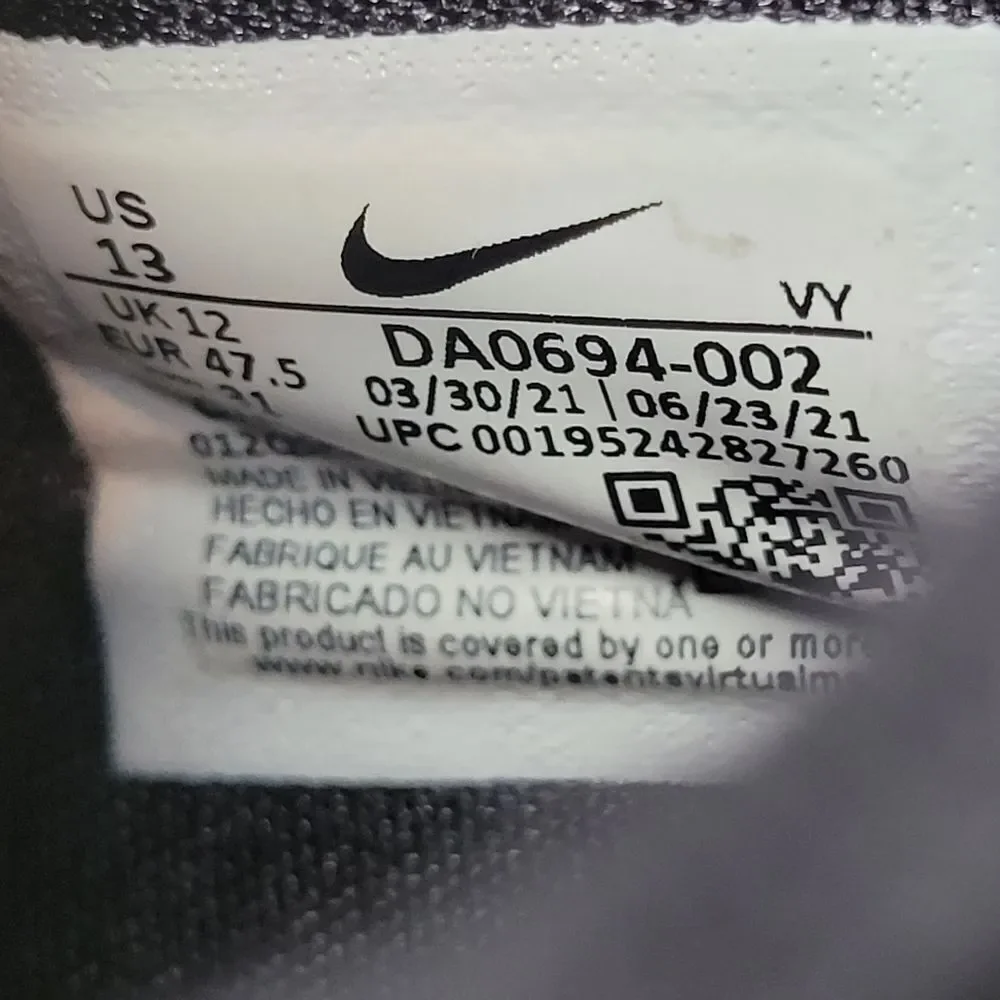 N/A nike zoom
